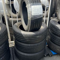 225/60/17 Michelin Set Of 4 Tires Installed And Balanced Set De 4 Llantas Como Nuevas Instaladas Y Balanceadas
