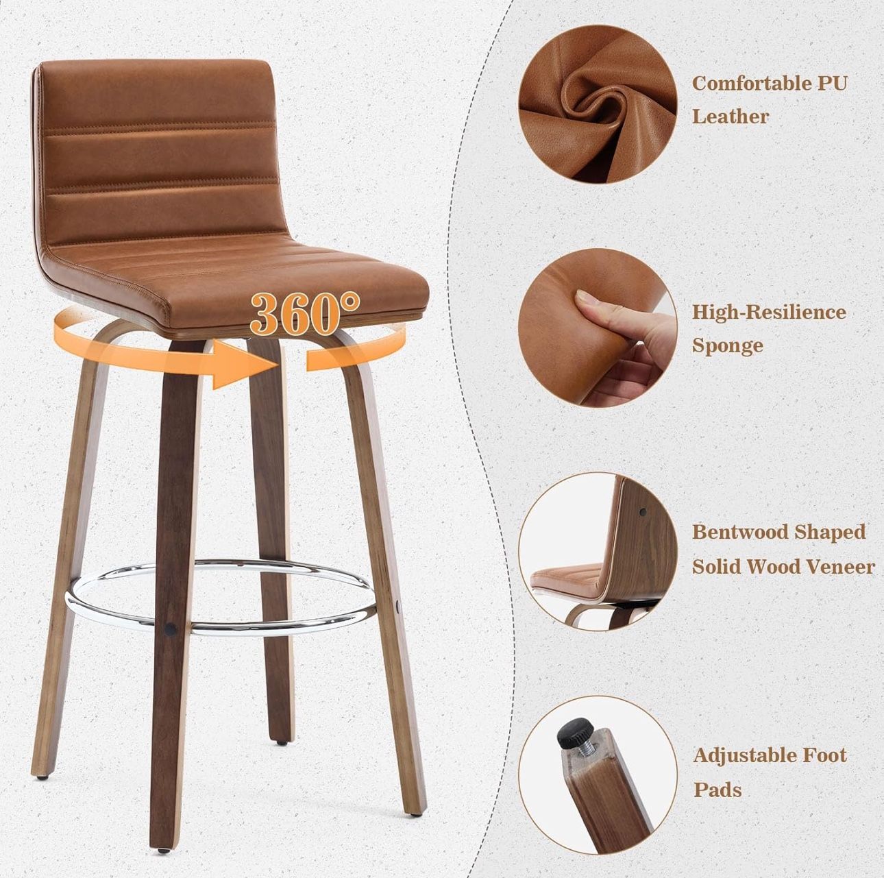 Bar Stools Set of 4