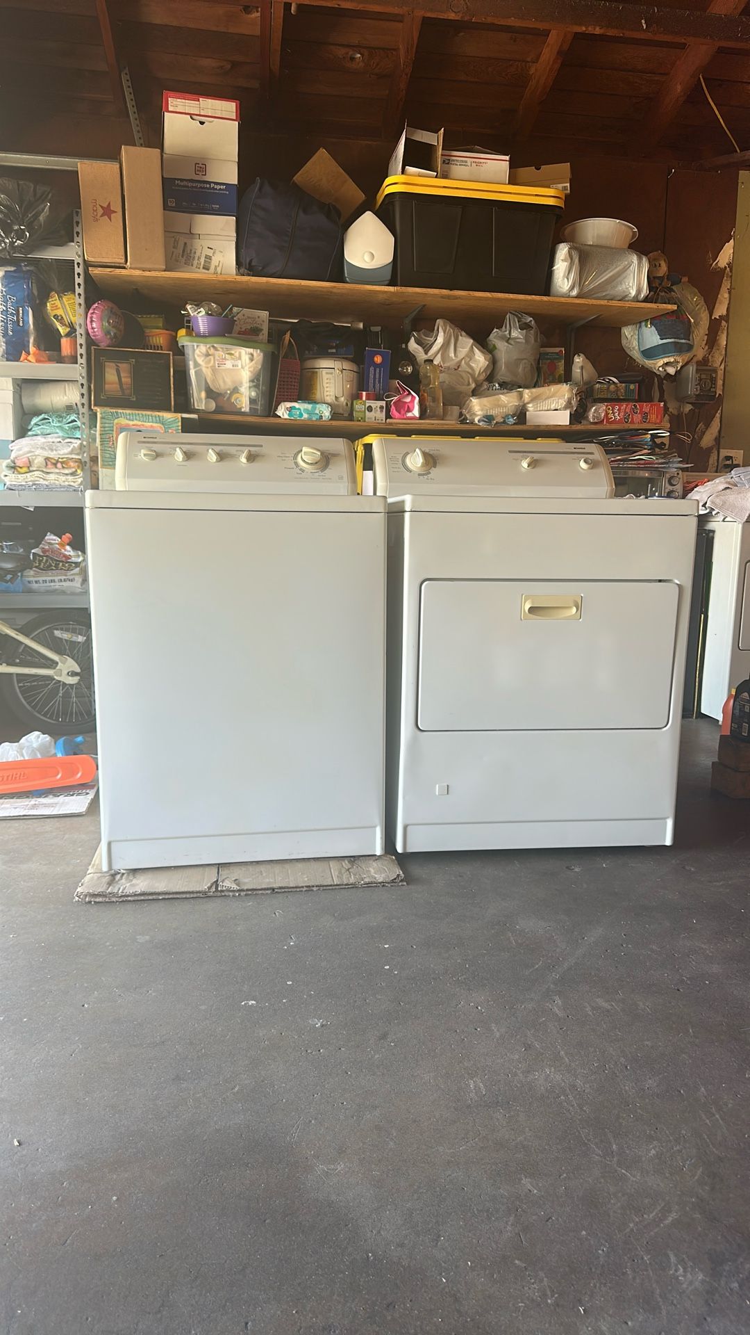 Kenmore Washer and Gas Dryer