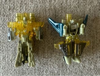Transformers Energon Saber Mini-Con Lot - Wreckage & Skyboom (Hasbro 2003)