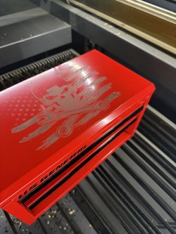 Custom Harbor Freight Mini Tool Box Engraving