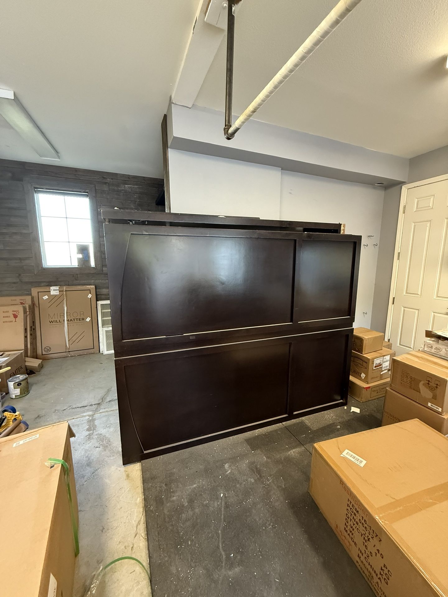 Queen Murphy Bed/Bed Frame