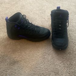 Jordan 12 Retro Dark Concords 7Y 
