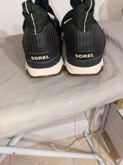 Sorel Black Sneakers with Gum Sole