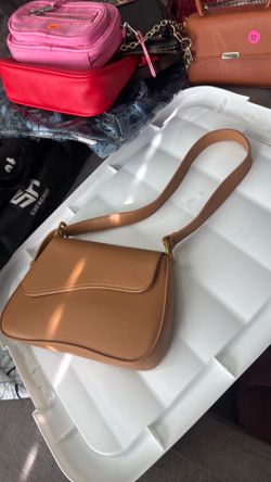 Brown handbag purse