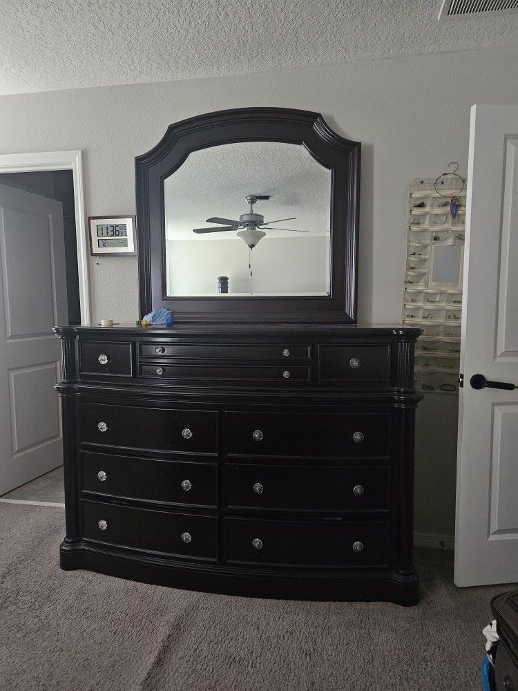 Dresser And Mirror