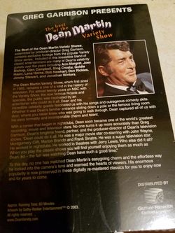 Dean Martin Variety Show Dvd