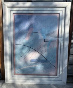 Artist “Mayer” Postmodern Art Frame
