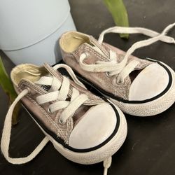 Gold Converse Toddler Size 6