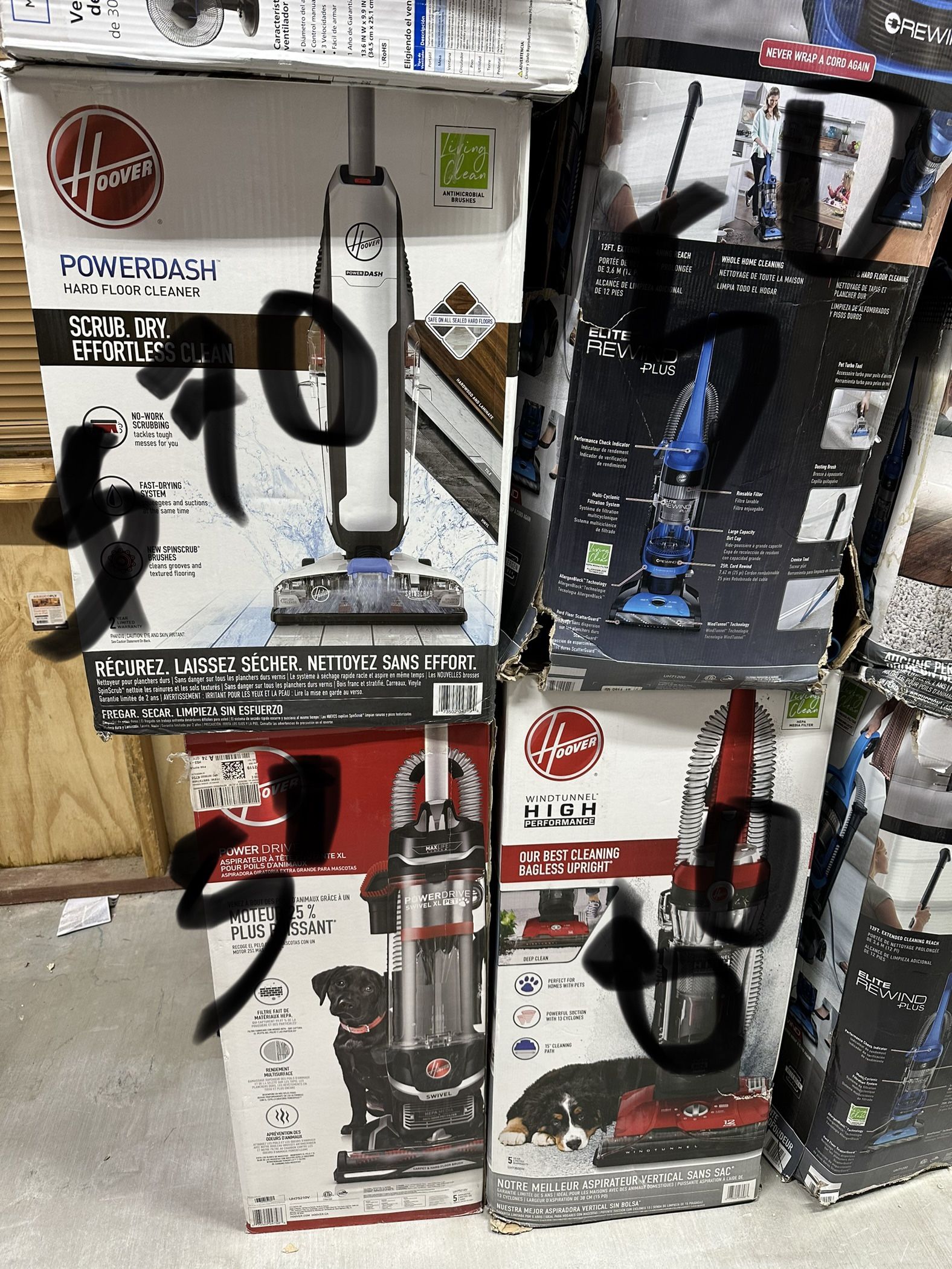 Hoover Different Vacuum Cleaner $30 - 80 Each  Location Clayton And Ann Road 