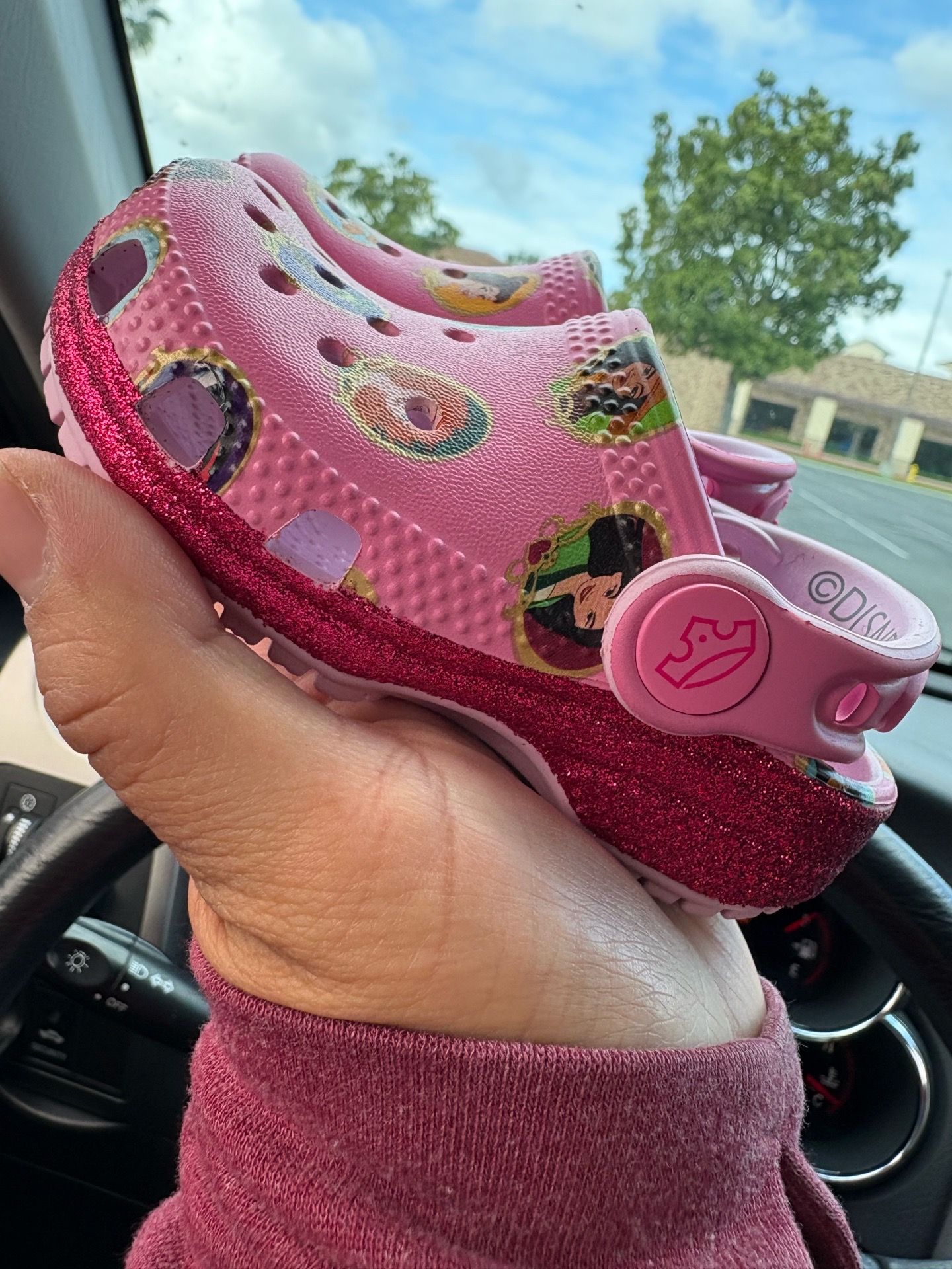 Princess crocs size 5c