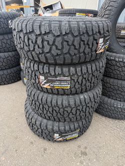 285/70/17 Black Hawk Rugged Terrain Tires