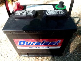 Duralast group 35 car truck battery perfect condition