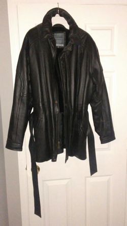 Leather Coat