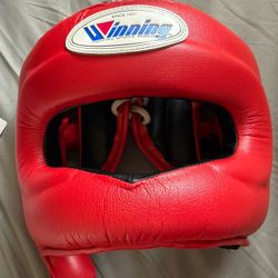 Winning Bar/FaceSaver  Boxing Headgear FG-5000 LARGE