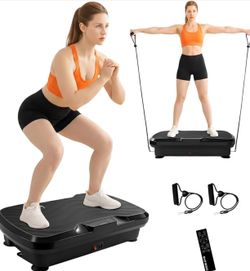BARWING Vibration Plate Exercise Machine for Lymphatic Drainage Vibrating Power Plate Vibration Platform Shaker Whole Body Plates for Weight Loss with