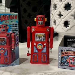 Masudaya Mini Machine Man wind-up robot