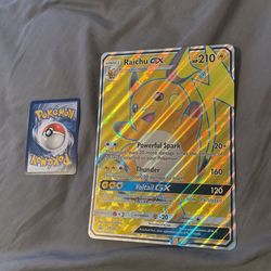 Pokémon RAICHU GX