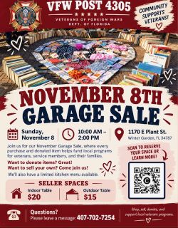 garage sale