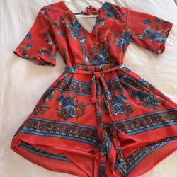 Red Romper 