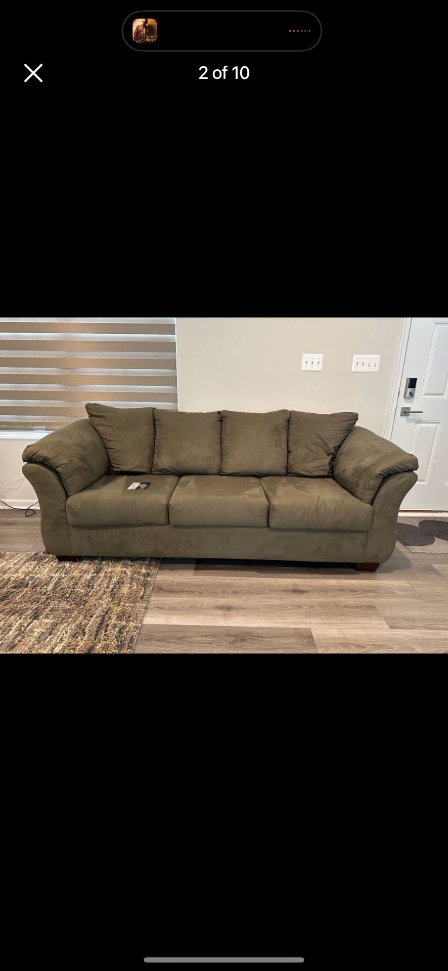 Couch And Recliner 