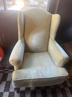 Vintage wingback chairs