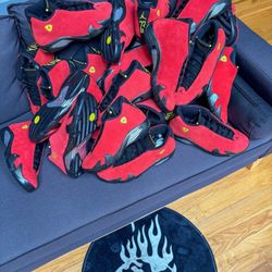 jordan 14 ferrari 8.5, 10, 10.5, 11, 12, 14