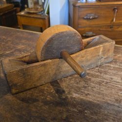 Antique 1800's Wooden Coffee Grinder Kaffekvern