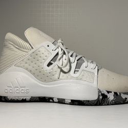 Adidas Pro Vision Trainers White Camo Basketball Shoe Ortholite EF0485 Size 9