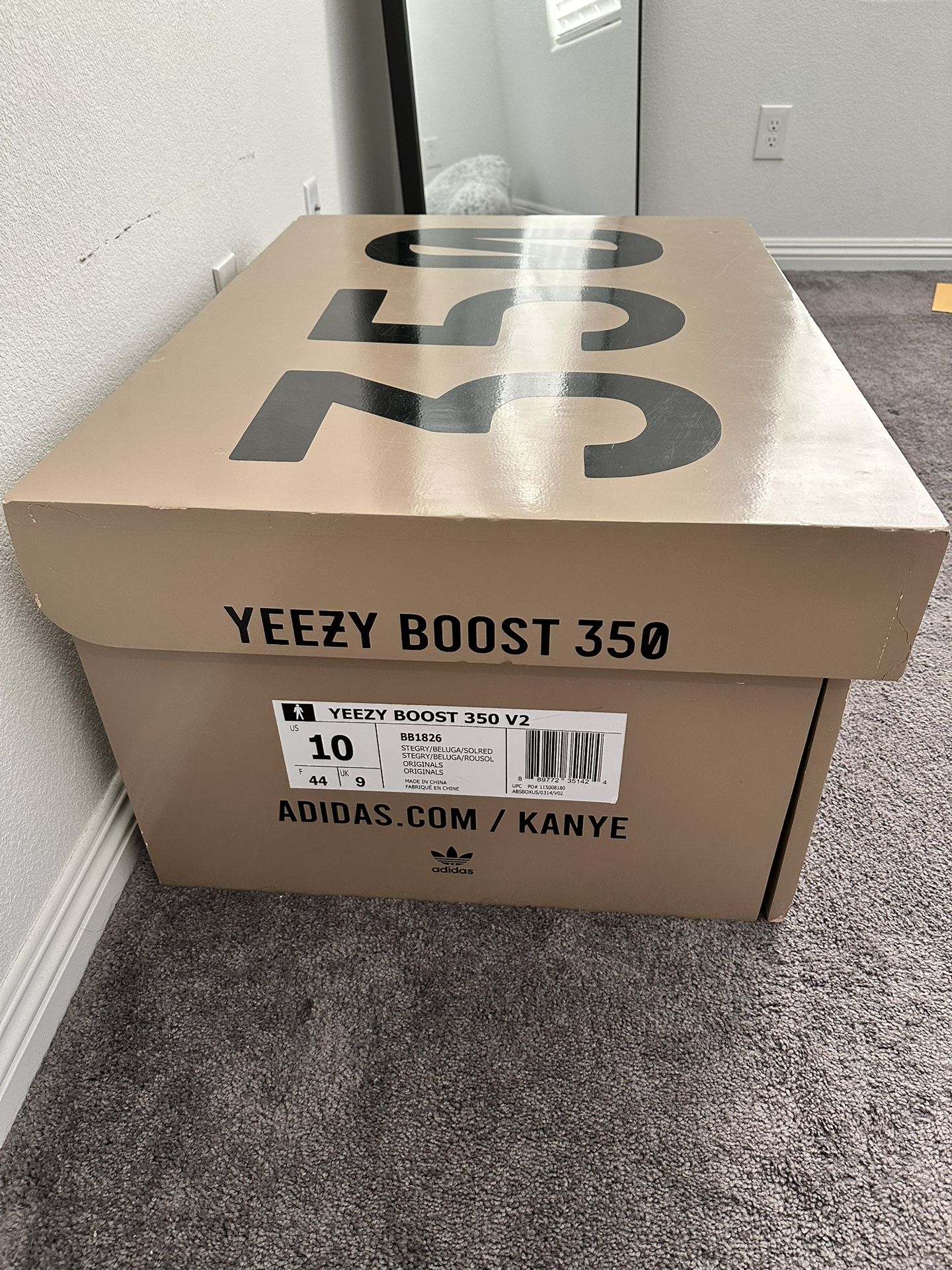 Yeezy Shoebox Storage