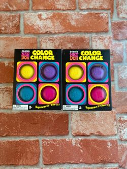NeeDoh Teenie Color Change 4 Pack Schylling Squishy Stress Balls