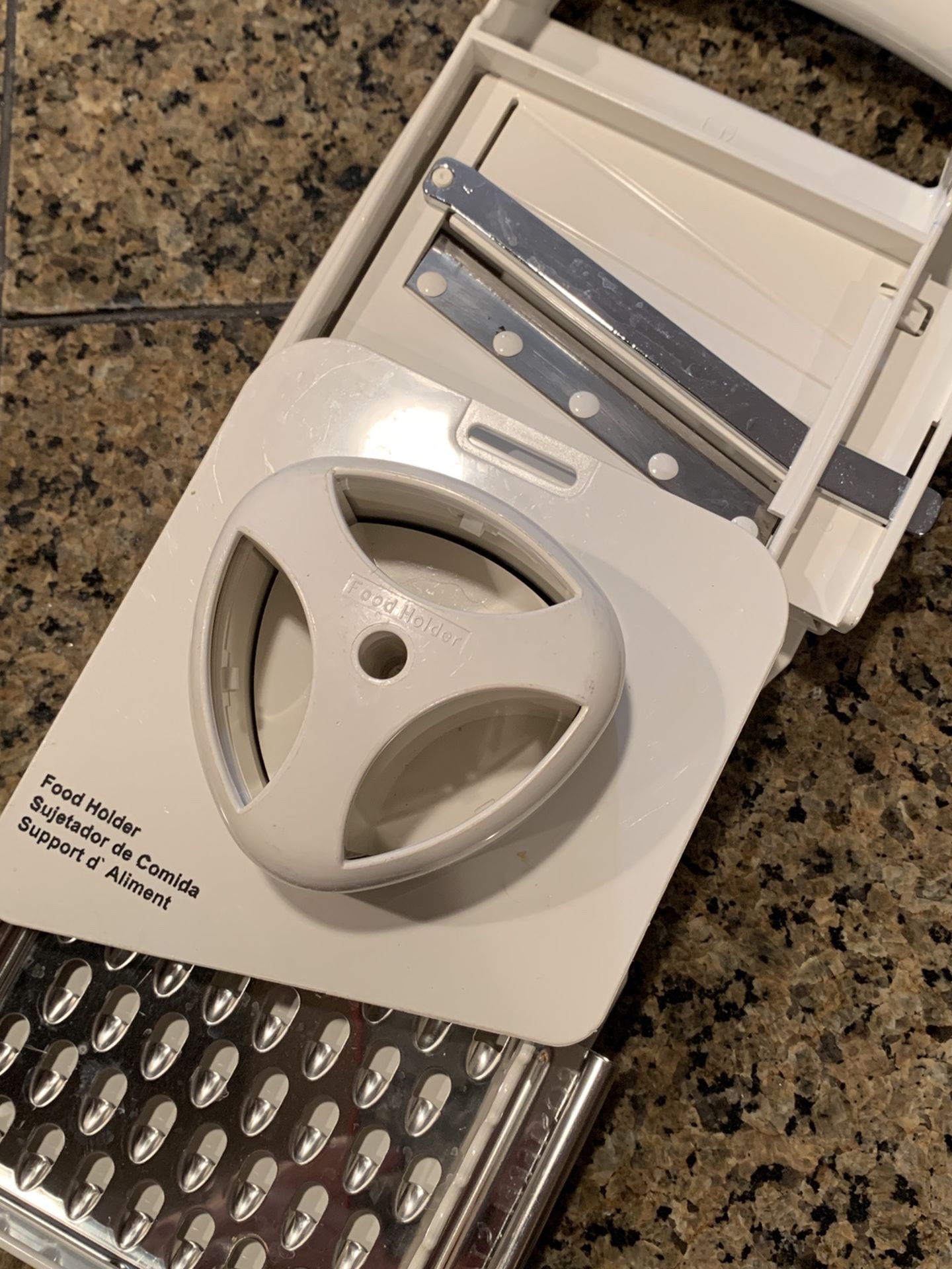 Pampered Chef Mandolin Slicer - Vegetables, Fruit Slicer and Cheese Grater