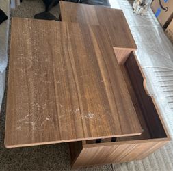 Brown Coffee table with extra storage