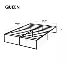 Queen size bed frame 