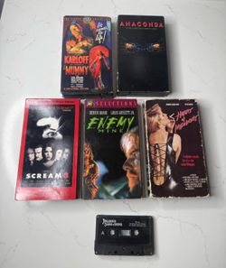 Horror/sci-fi vhs lot