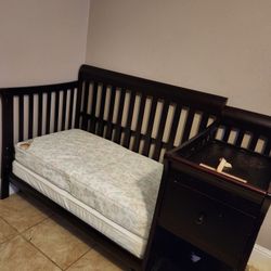 Crib To Bed With 2 Mattresses 
