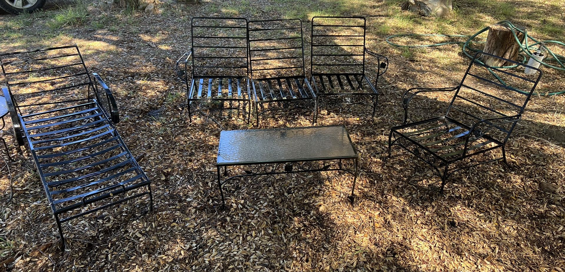 Vintage wrought iron Outdoor Furniture