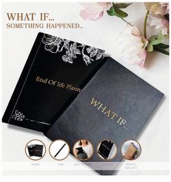 End of Life Planner Organizer Binder - Im Dead Now What Planner - Estate Planning Organizer - Death Book and Final Wishes, If I Die Binder