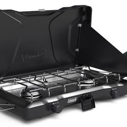 Coleman 2 Burner Stove With Carry Case 
