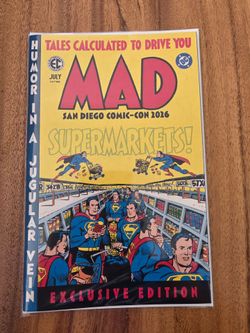 SDCC 2026 MAD Magazine DC Tales Calculated Drive You 2026 Comic Con Exclusive Edition
