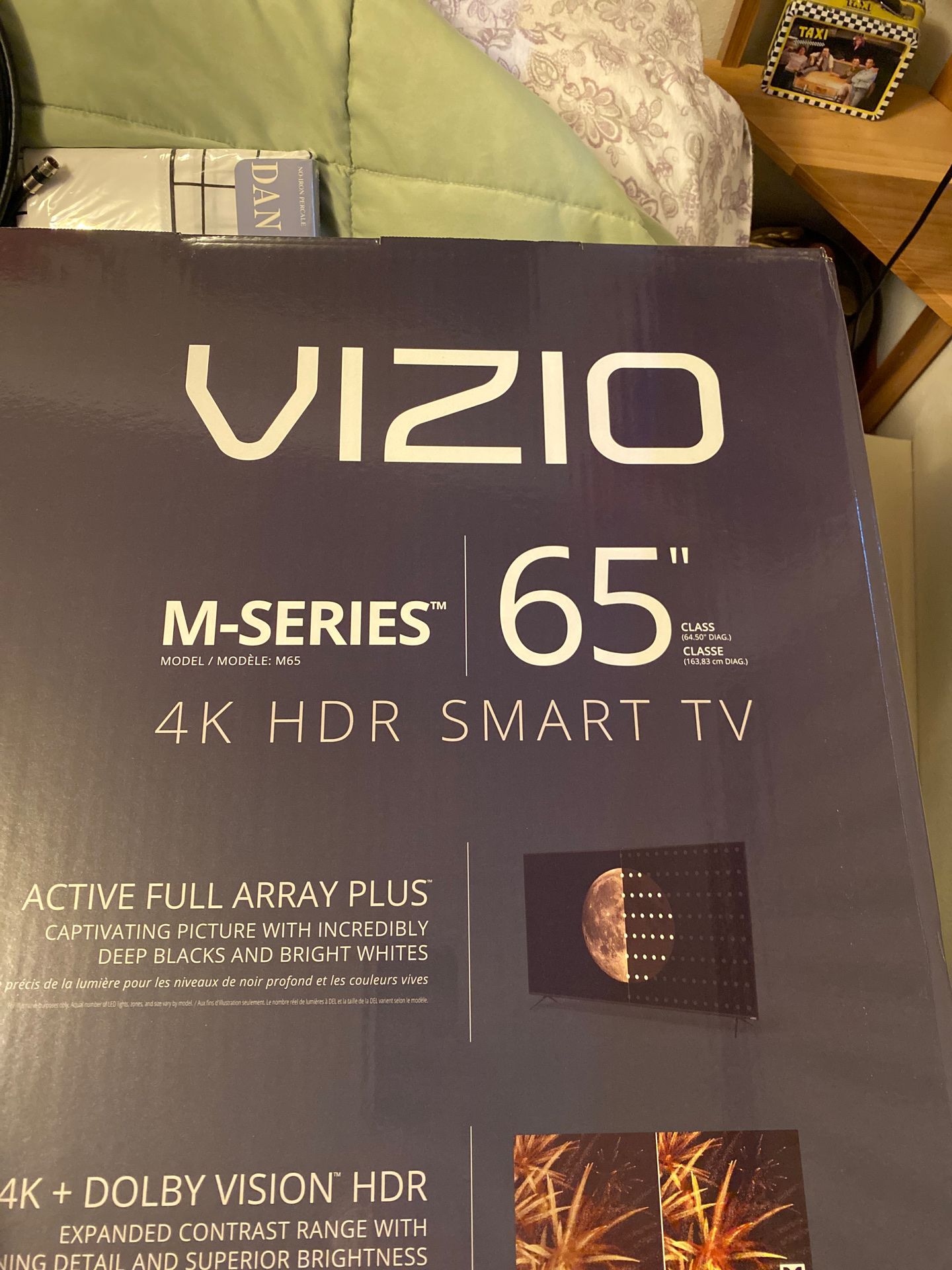 Vizio M65 4K HDR Smart TV 65”