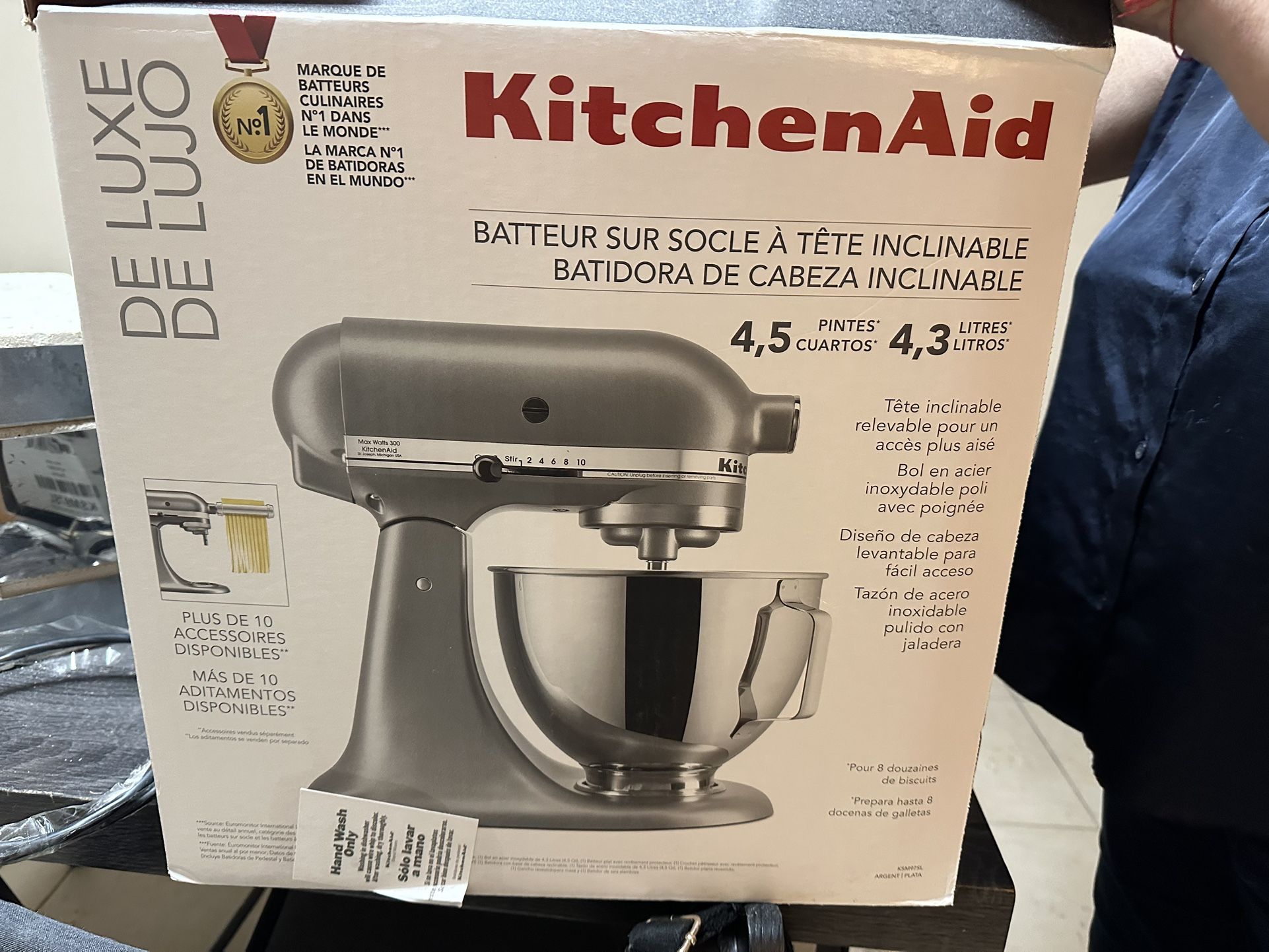 kitchen Aid Tilt-head stand mixer
