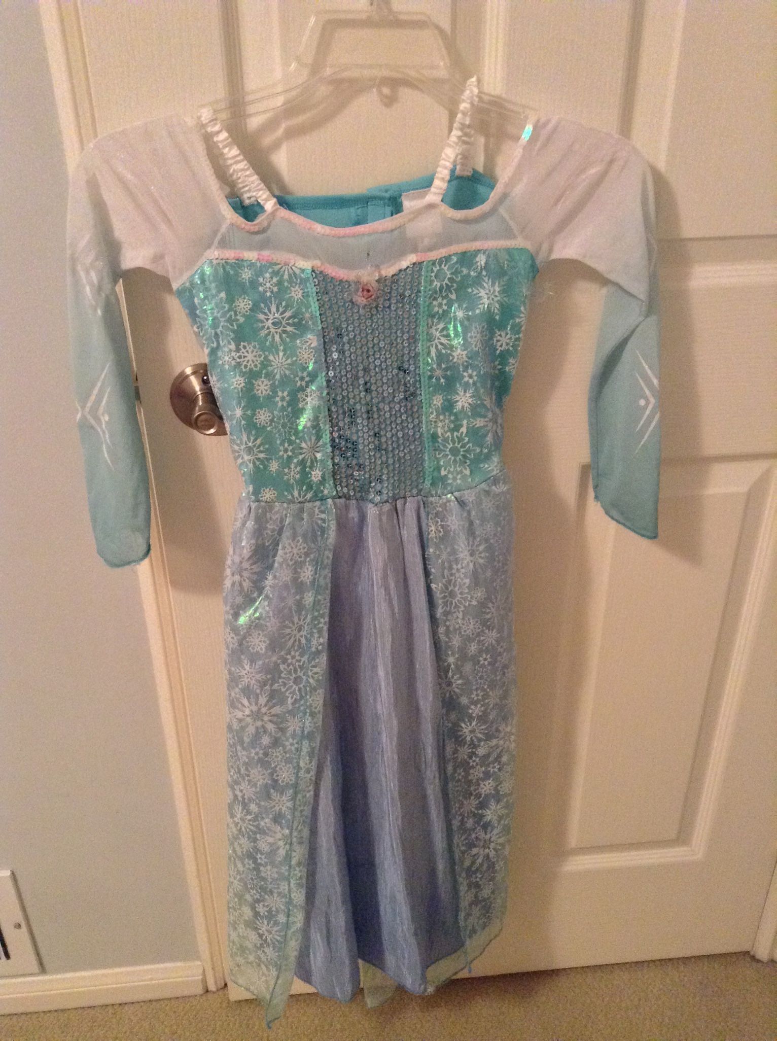 Frozen Elsa Costume Size 8-10