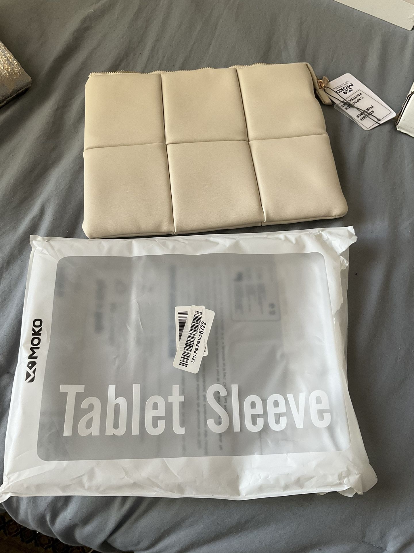 9-11” Moko new tablet beautiful cream tablet sleeve case
