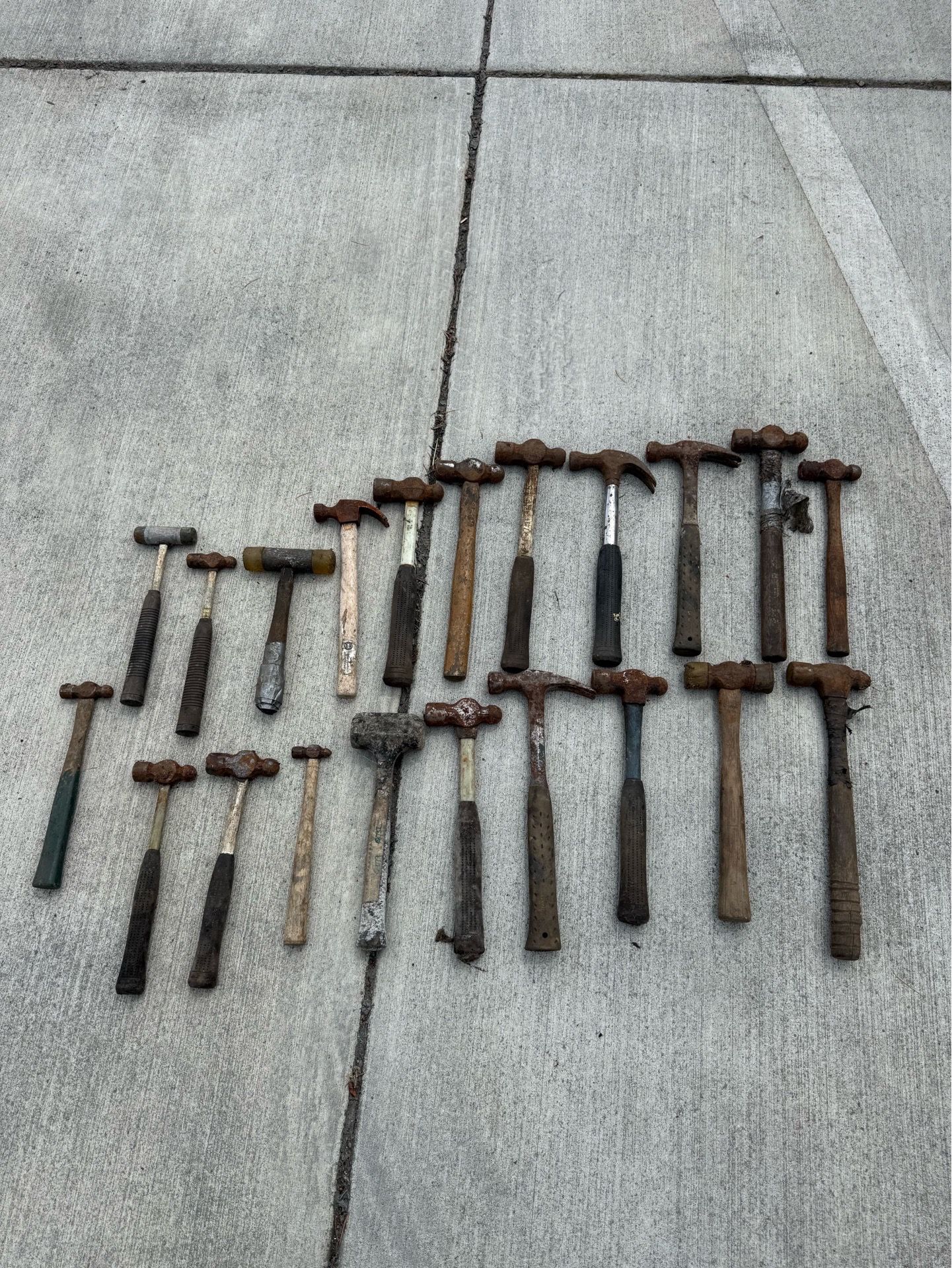 21 Vintage Hammers – Lot Sale