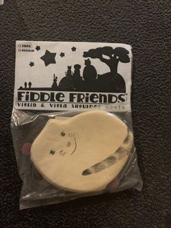 Fiddle Friends cat padded violin shoulder rest new