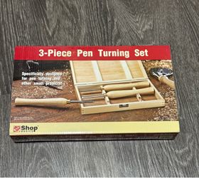 Shop Basics 3-Piece Pen Turning Set