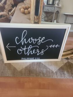 Inspirational Print. Home Decor. Small chip