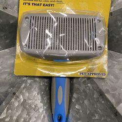 Self Cleaning Slicker Brush Freshlybailey Dog Pet New