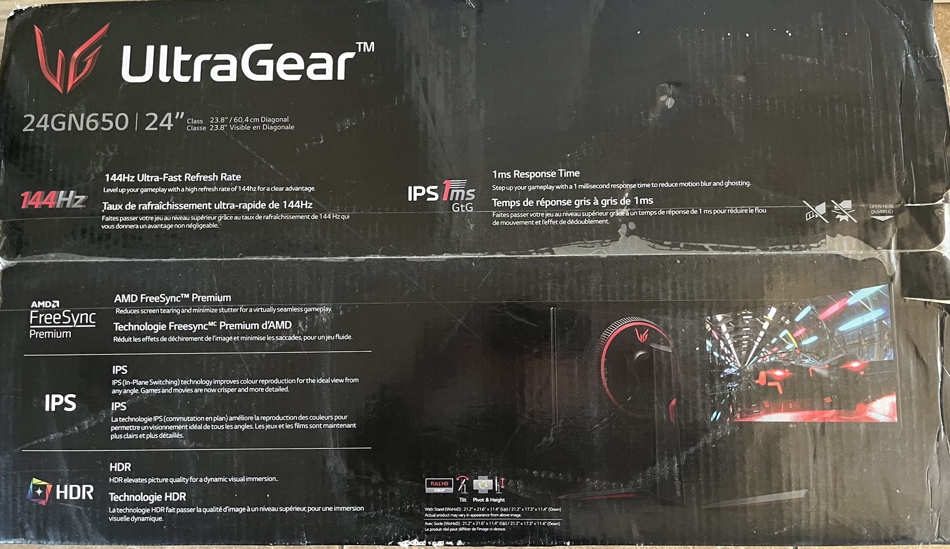 LG UltraGear 24GN650